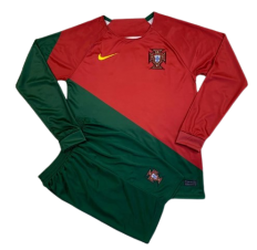 Футбольна форма збірної Португалії з довгим рукавом ЧС 2022 домашня stadium