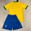 Футбольная форма сборной Бразилии 2020 желтая 6