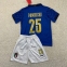 Детская футбольная форма сборной Италии на Евро 2020 домашняя 5
