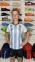 Детская футбольная форма сборной Аргентины ЧМ 2022 stadium домашняя 0