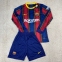 Детская футбольная форма Барселона с длинным рукавом 2020/2021 stadium домашняя 0