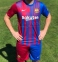Дитяча футбольна форма Барселона 2021/2022 stadium домашня 0