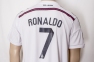 Детская футбольная форма Реала Роналдо 2014/2015 белая 4