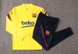 Тренувальний спортивний костюм Барселони 2020/2021 жовтий 4