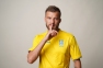 Футболка збірної України Joma ігрова жовта - 2018 (FFU101011.18) 2
