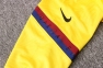 Тренировочный спортивный костюм Барселоны 2020/2021 желтый 5