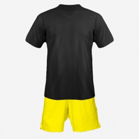 Футбольная форма Playfootball (black-yellow)