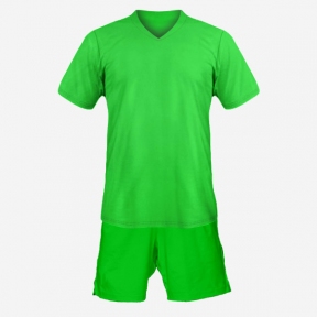 Футбольная форма Playfootball (green-green)