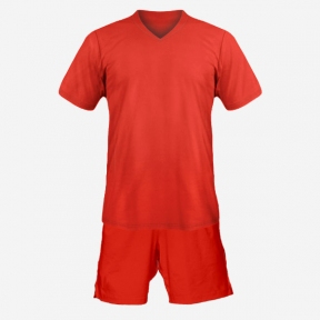 Футбольная форма Playfootball (red-red)