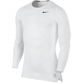 Компрессионная футболка Nike Pro Compression Long Sleeve Top (703088-100)