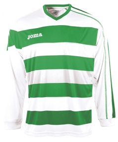 Футболка Joma Europa зеленая (длинный рукав)