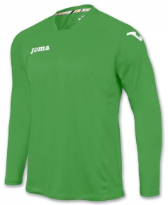 Футболка Joma Fit One зеленая (длинный рукав)