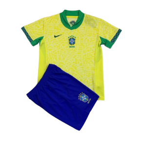 Детская футбольная форма сборной Бразилии 2024/2025 stadium домашняя