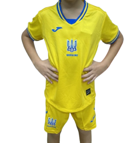 Детская футбольная форма сборной Украины Евро 2024 stadium желтая
