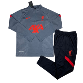 Тренировочный спортивный костюм Ливерпуль 2020/2021 серо-черный