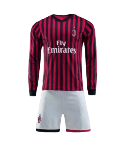 Футбольная форма Милан с длинным рукавом 2019/2020 stadium домашняя