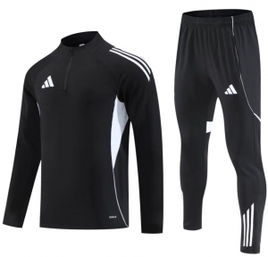 Тренувальний спортивний костюм Adidas 2026/2027 чорний