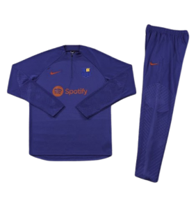 Тренировочный спортивный костюм Барселоны 2022/2023 темно-синий