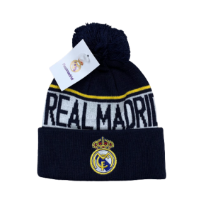 Шапка зимова Реал Мадрид чорна 2020