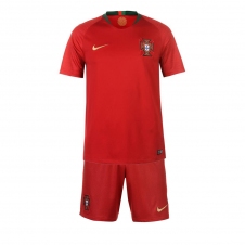 Детская футбольная форма сборной Португалии Чемпионат Мира 2018 красная
