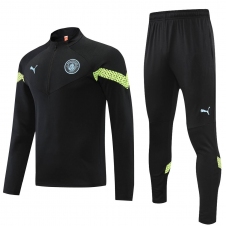 Тренировочный спортивный костюм Манчестер Сити 2022/2023 черный