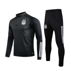 Тренувальний спортивний костюм збірної Аргентини 2021 чорний