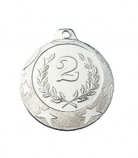 Спортивная медаль IL102 40ММ серебро