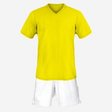Футбольная форма Playfootball (yellow-white-1)