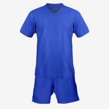 Футбольная форма Playfootball (blue-blue)