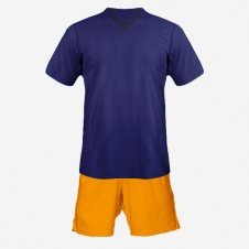 Футбольная форма Playfootball (dark-blue-orange)