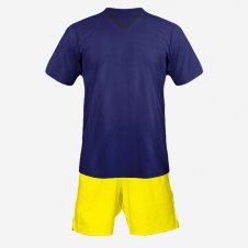 Футбольная форма Playfootball (dark-blue-yellow)