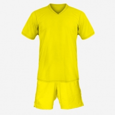 Детская футбольная форма Playfootball (yellow-yellow)