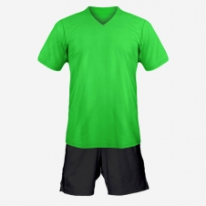Футбольная форма Playfootball (green-black)