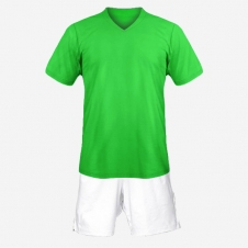 Футбольная форма Playfootball (green-white-1)