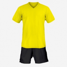 Детская футбольная форма Playfootball (yellow-black)