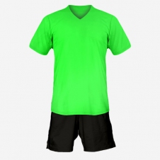 Футбольная форма Playfootball (lightgreen-black)