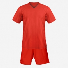 Футбольная форма Playfootball (red-red)