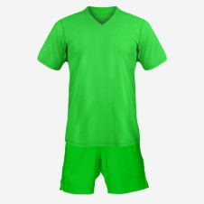 Детская футбольная форма Playfootball (green-green)