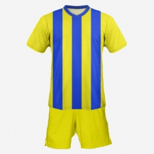 Футбольная форма Playfootball (blue-yellow-3)