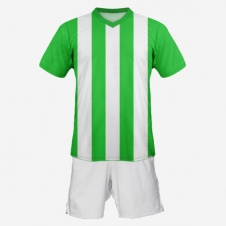 Футбольная форма Playfootball (green-white)