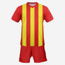 Футбольная форма Playfootball (red-yellow)
