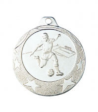 Спортивная медаль IL001 40ММ серебро