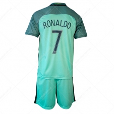 Детская футбольная форма Португалия Роналдо выезд (Роналдо JR выезд 2016)