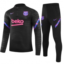 Дитячий спортивний спортивний костюм Барселона 2022/2023 чорний