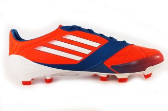 Футбольные бутсы Adidas F50 Adizero TRX FG (red-orange-blue)