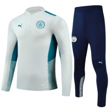 Детский тренировочный спортивный костюм Манчестер Сити 2021/2022 серый