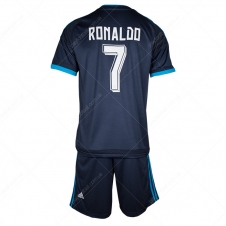 Детская футбольная форма Реал third replica 2015/16 Роналдо (Роналдо JR third 15-16)