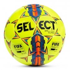 Футбольный мяч SELECT BRILLANT SUPER FIFA жёлтый (361592-yellow)