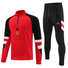 Тренировочный спортивный костюм Манчестер Юнайтед 2023/2024 красный