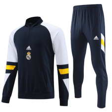 Тренувальний спортивний костюм Реал 2023/2024 чорний